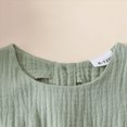 thumbnail image 6 of TOWED22 Infant Girls 2pcs Sweet Clothing Sets Sleeveless Tee and Shorts Lovely Summer Outfits Toddler Tank Top Clothes Pocket(Green,18-24 M), 6 of 9