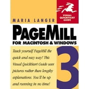 Angle View: Pagemill 3 for Macintosh and Windows (Visual QuickStart Guide), Used [Paperback]