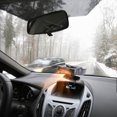thumbnail image 1 of Suncoda Vehicle Heater, Car Heater Portable Vehicle Windscreen Defrost Defogger 150W 12V Fast Heating 2 in 1 Heater and Cooler In-Car Connection Base Can Be Adjusted 360 Degrees, 1 of 9