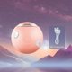 thumbnail image 4 of ZHAOCHENG Juguete automático para perros, pelota giratoria que rebota, pelota giratoria inteligente con luces intermitentes, pelota rodante automática reutilizable para mascotas, gatos, perros, color, 4 of 5