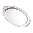 thumbnail image 3 of Bandeja decorativa con espejo, bandeja para guardar cosméticos, centro de mesa, plato de frutas, bandeja para servir, bandeja de tocador para sala de Plata, 3 of 8
