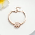 thumbnail image 5 of Stainless Steel Paw Print Urn Bracelet Memorial Ash Keepsake Cremation Jewelry Dog Ashes Bracelet, 5 of 8