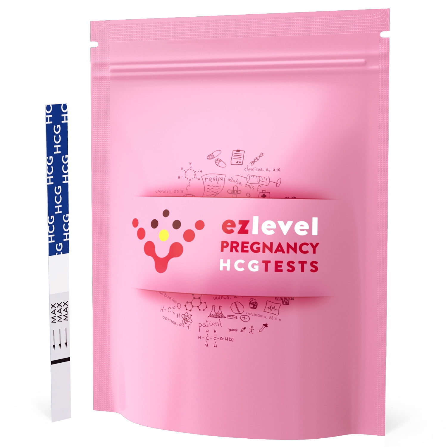 EZ Level 50 Pregnancy Test Strips (50 Count)
