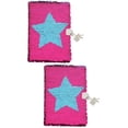 thumbnail image 3 of HLONK 2 Pieces Glitter Notebooks Students Stationery Sequin Gift Diary, 3 of 8