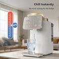 thumbnail image 3 of NatureFlow Y6 Pro Countertop RO Cold Water Purifier, 10-Stage Filtration & Mineralization, pH 9.0-9.5 Alkaline Water, Smart Display, 4:1 Low Waste, 3 of 8