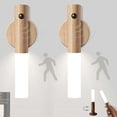 thumbnail image 1 of 2pcs LED Stair Light Motion Sensor Battery Powered Indoor, USB Rechargeable [Energy Class A], 1 of 5