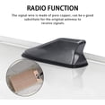 thumbnail image 3 of Antena universal de aleta de tiburón impermeable para coche NQ gris oscuro, 3 of 5