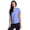Periwinkle, variant on RBX Active Women's Quick Drying Short Sleeve Workout Top with Mesh