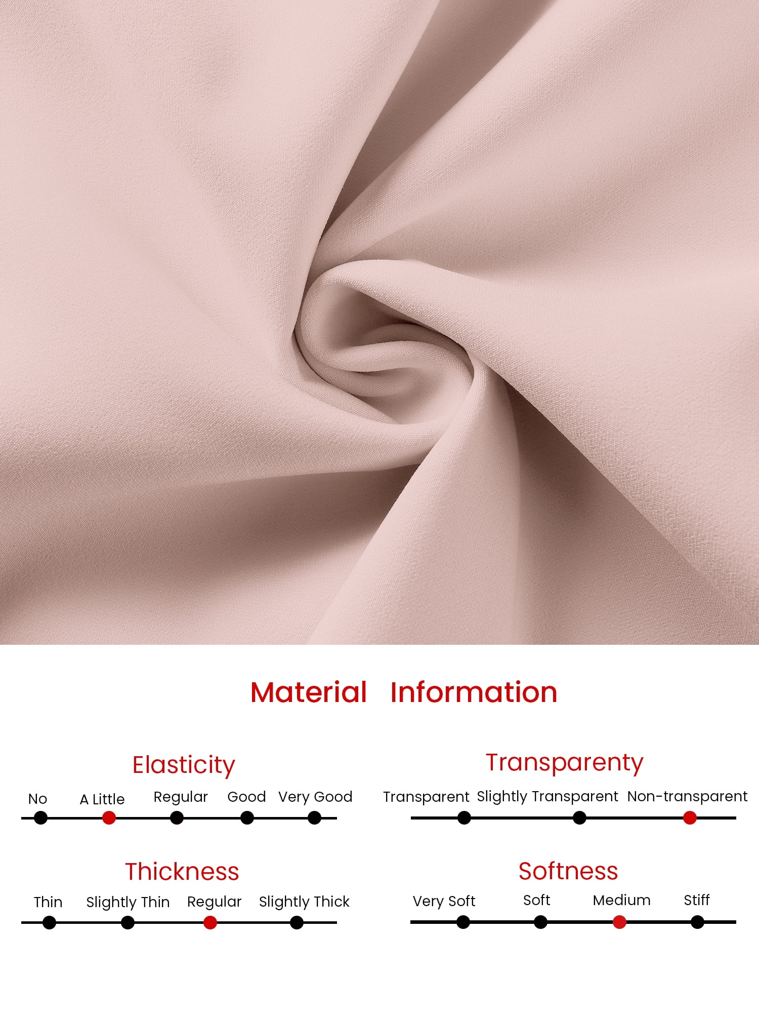 DARING DIVA Wrap A-Line Pleated Midi Long Sleev Dress M Pink