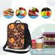 thumbnail image 4 of Fotbe Woodland Creatures Floral Lonchera Bolsa de Almuerzo para Hombres y Mujeres, Lonchera de Gran Capacidad, Bolsa de Almuerzo Reutilizable, Bolsa Térmica Aislante, 4 of 7