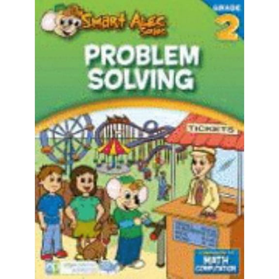 Pre-Owned Math Word Problems (Problem Solving): Grade 2 (The Smart Alec Series) (Paperback) 1934264105 9781934264102