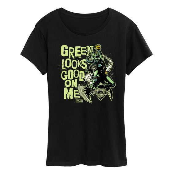 Marvel Spider-Man - St. Patrick's Day Green Looks Good On Me - Women's Short Sleeve Graphic T-Shirt