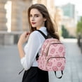 thumbnail image 6 of FORMRS Mini Backpack Purse for Women Travel Daypack Casual Shoulder Bag, Phones and Hearts, 6 of 7
