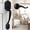 Black, variant on Front Door Handle with Modern Lever, Oil Rubbed Bronze Exterior Entry Door Handle No Lock, Reversible for Left & Right Handed Door, Lower Half Grip