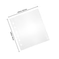 thumbnail image 2 of Nestingho 50Pcs Scrapbook Refill Pages Scrapbooking Binders Refill Pages Photo Album Refill Pages Sheet Protectors, 2 of 7