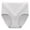 Light Gray, variant on Gubotare Womens High-waisted Brief Panties Moisture-wicking Cotton Brief Underwear Thinx Period Underwear (Black,XL)