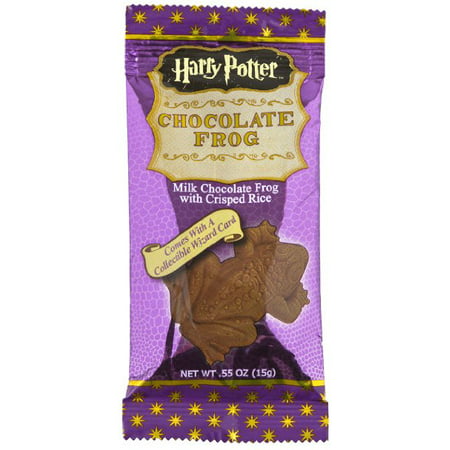 Harry Potter Milk Chocolate Frog with Collectible Wizard Trading Card (Best Chocolate Factory In The World)