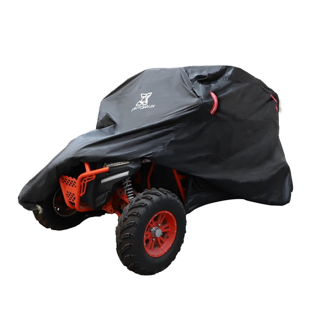 UTV Cubierta Impermeable 210D Sol Polvo Prueba Protección Completo Cubierta Negro