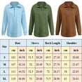 thumbnail image 2 of SHIBEVER Fashion Collar Quarter 1/4 Zipper Pullover Tops for Women Fall Comfy Long Sleeve Sweatshirts Armygreen, 2 of 6