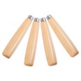 thumbnail image 2 of MRLESS 4-Pack Ergonomic Wooden Handles for File Grip Replacement, Woodworking Tool Accessories, Comfortable File Handle Set, 2 of 8