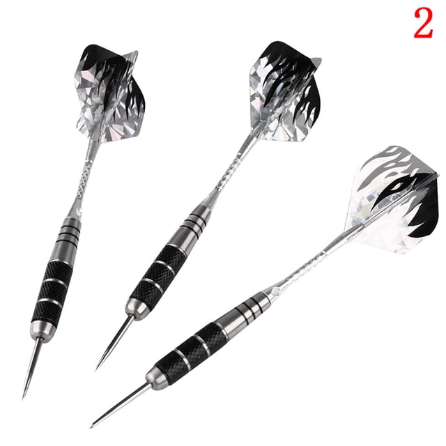 Ensemble de 3 Pcs Fléchettes à Pointe Aiguille en Acier au Tungstène avec 3