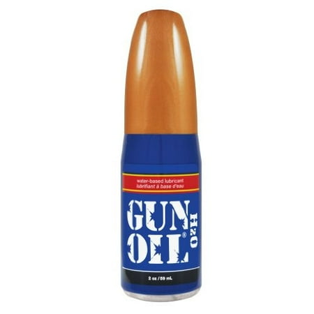 Gun Oil H20 Personal Water Based Lubricant - 2 oz (Best Dry Lubricant For Guns)