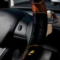 thumbnail image 5 of Cat Steering Wheel Cover 14.5 Inch, Printing, PVC Leather, Auto Accessories - Car Wheel Covers, Steering Wheel Covers, Car Wheel Cover, 5 of 6