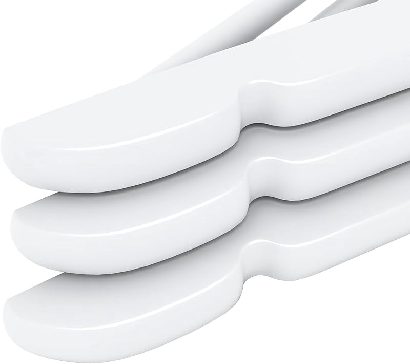 Cnshop 20-Pack Wooden Coat Hangers, Non-Slip Suit Hangers with 360° Rotatable Hook for Closet