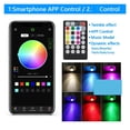 thumbnail image 4 of 10W Twinkle Fiber Optic Star Ceiling Lights Kit, RGBW Car Roof Star Light App Music Control Car Starry Sky Ceiling Lamp ,Easy Installation, 4 of 9