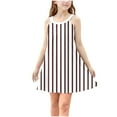 thumbnail image 2 of JUSLIO Girls Camisole Dress Tank Casual Sleeveless Dresses Size 4 Y, 2 of 9