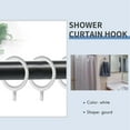 thumbnail image 4 of 20X White 25Mm Inner Plastic Curtain Rings, 4 of 8