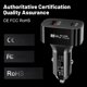 thumbnail image 2 of Cargador de coche de 2 puertos PC ignífugo PD25W QC3.0 Adaptador de teléfono de coche para iPhone 14 Pro, 2 of 8