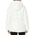 thumbnail image 5 of Kenneth Cole New York Women's Horizontal Zip Puffer, White, L, 5 of 5