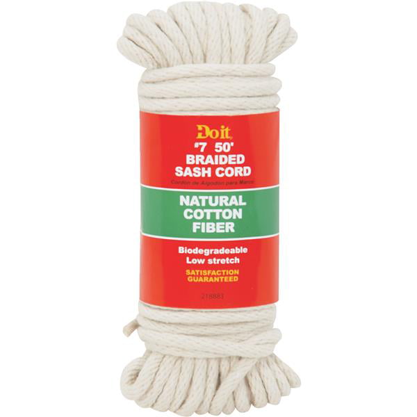 Do It Best Global Sourcing Rope 218865#10 Cotton Sash Cord 100 