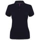 thumbnail image 1 of Henbury - Polo de manga corta de micro-fibra para mujer (Azul marino), 1 of 3