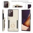 thumbnail image 5 of Allytechgroup Wallet Case for Samsung Galaxy Note 20 Ultra, PU Leather Cards Slots Ring Kickstand Anti-Scratch Stylish Phone Case Cover for Women Men, Apricot, 5 of 8