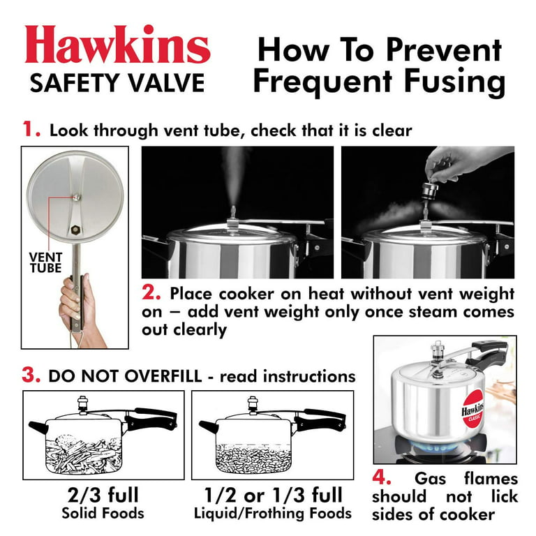 Hawkins Pressure Cooker Safety Valve