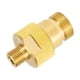 thumbnail image 3 of Acoplador de boquilla para hidrolavadora, accesorios para herramientas eléctricas, adaptador de manguera de 1/4" 125 mm de diámetro., 3 of 9