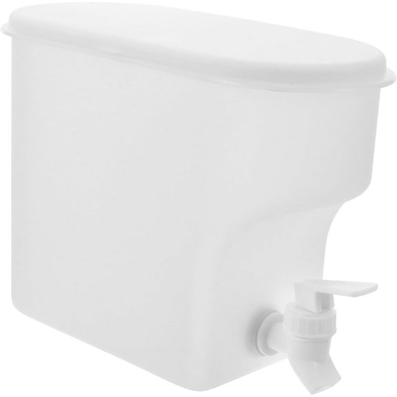 Large Capacity Refrigerator Water Jug with Faucet Transparent Juice Container for Cold Drinks Fruit Tea and Scented Tea Leak Resistant Reusable Water Dispenser for Home Use