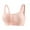 Pink, variant on Women's Sports Bras Thin Sagging Gathering Bra With Double Breasts Plus Size Seamless Sports Bra Sports Bra Black M