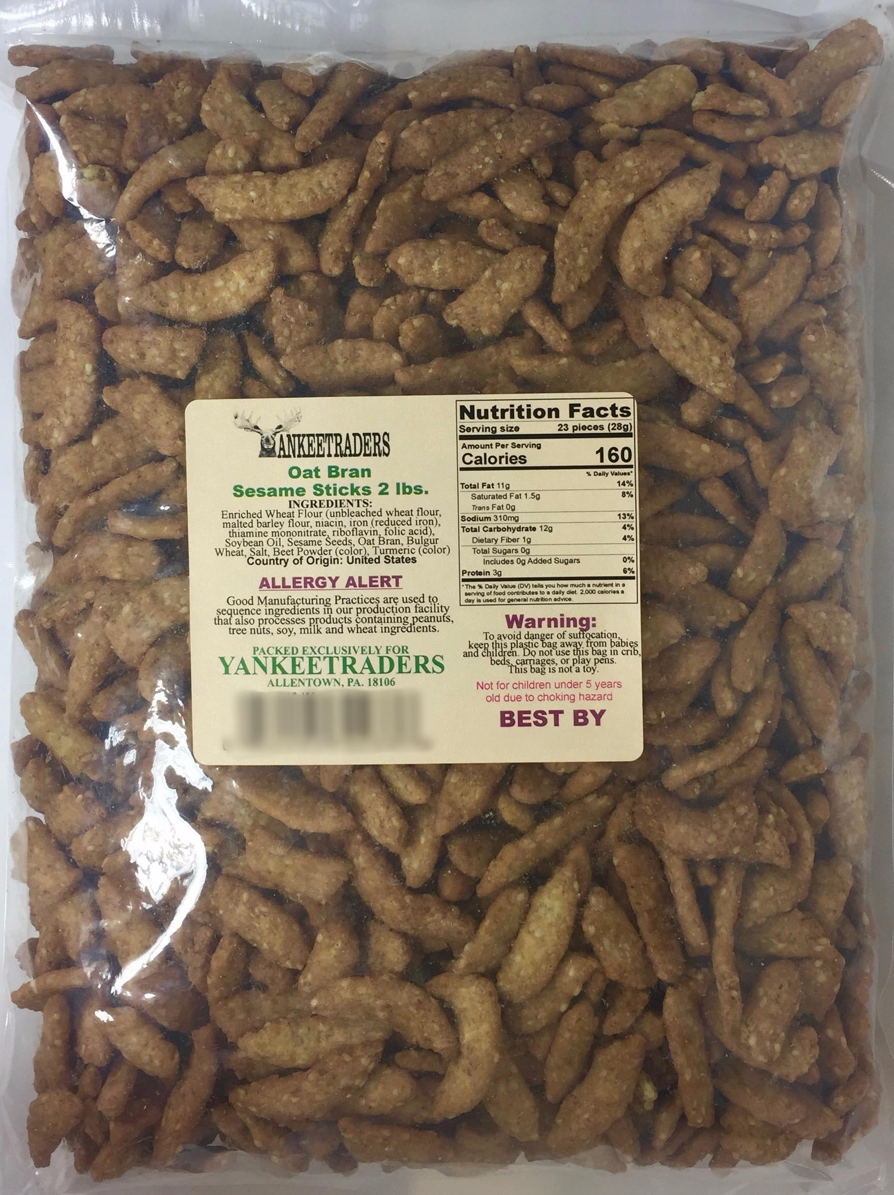 YANKEETRADERS Oat Bran Sesame Snack Sticks - 32 oz