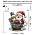 thumbnail image 3 of ToyKingdee Christmas 2D Flat Decoration Pendant Holiday Gift, 3 of 9