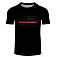 thumbnail image 2 of MRULIC shirts for men Men T Shirt Independence Day 3D Digital Printing Casual Basic Tee Tops Men Formal Shirts Black + XL, 2 of 4