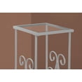 thumbnail image 2 of 11.5" x 11.5" x 32" Cappuccino Finish Hollow Core Accent Table, 2 of 3