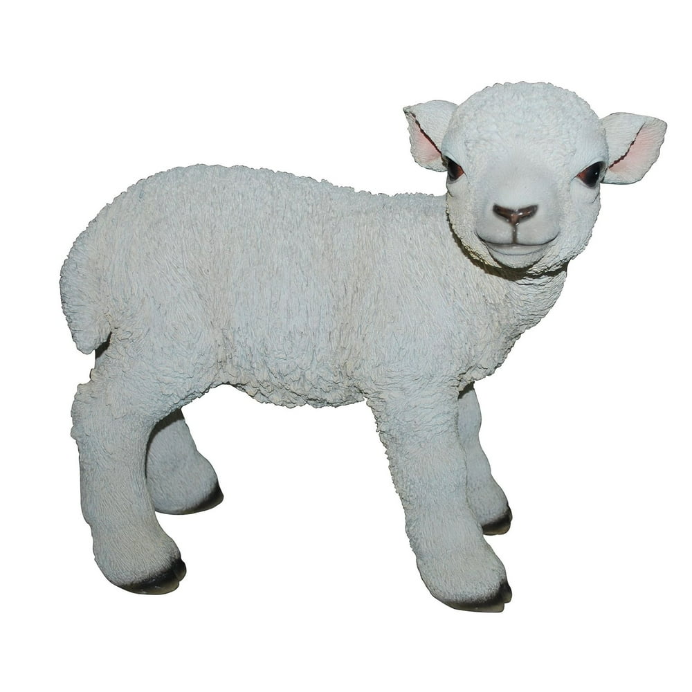 STANDING LAMB STATUE
