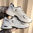 thumbnail image 4 of BERANMEY Women's Fashion Sneakers Lightweight Thick Sole Mesh Casual Sports Shoes for Women Walking Shoes Non Slip Comfort Gum Sole, 4 of 9