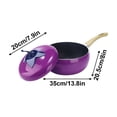 thumbnail image 3 of Dvkptbk cookware cookware Kitchen Fine Nonstick Pan Nonstick Pan Household Aluminum Nonstick Pan, 3 of 5