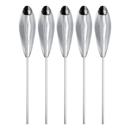 Fishing Bobbers 5pcs Highly Transparent Lead Weighted Bait Thrower Acrylic Body Slow Sinking Fishing Accessory Anti Winding for Crappie Anglers Walleyes