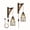2-pack, variant on 1/2 Pack Plug in Wall Sconces, Farmhouse Rustic Metal Cage Wall Lamp with Wooden Bracket, Plug Into Wall Outlet Hanging Light Fixture for Bedroom Headboard Living Room Decor