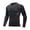 Black#110511BB, variant on Mens Compression Shirt, Cool Dry Long Sleeve Workout Shirts, Running Athletic Football Gym Base Layer Tops Beige XXXL